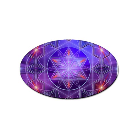Gratitude Sticker (Oval) from ArtsNow.com Front