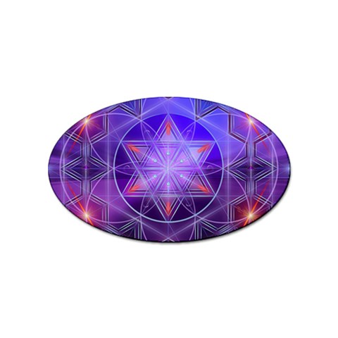 Gratitude Sticker Oval (10 pack) from ArtsNow.com Front