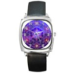 Gratitude Square Metal Watch