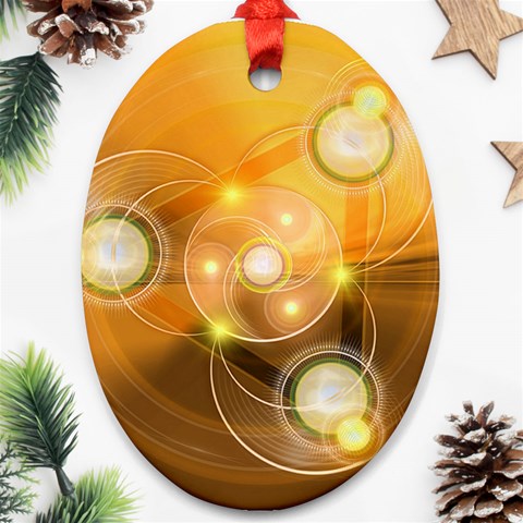 Healing Ornament (Oval) from ArtsNow.com Front