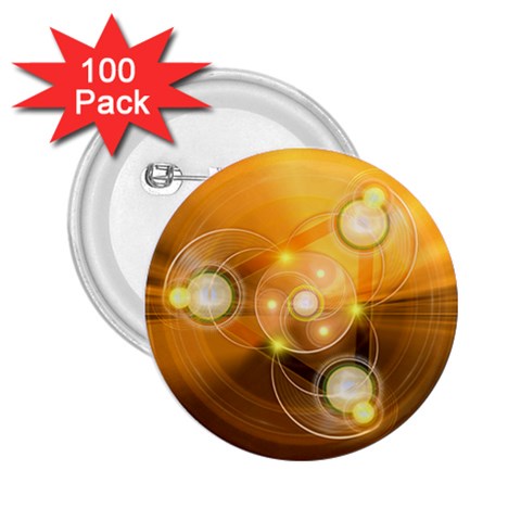 Healing 2.25  Button (100 pack) from ArtsNow.com Front