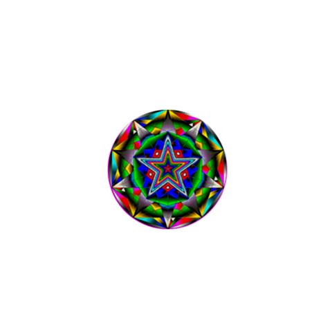 Icosidodecahedron 1  Mini Magnet from ArtsNow.com Front