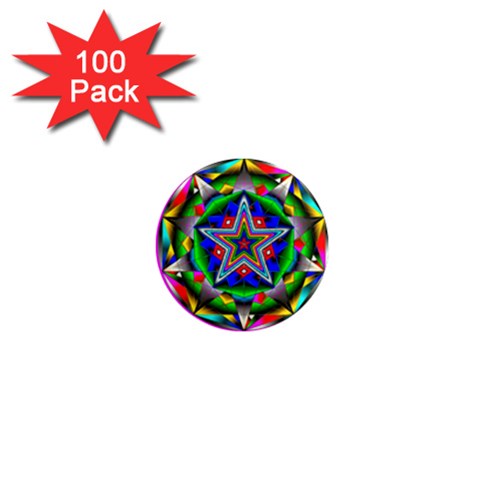 Icosidodecahedron 1  Mini Magnet (100 pack)  from ArtsNow.com Front