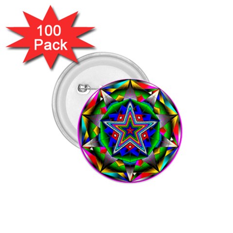 Icosidodecahedron 1.75  Button (100 pack)  from ArtsNow.com Front