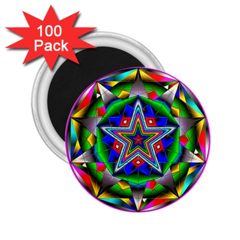 Icosidodecahedron 2.25  Magnet (100 pack)  from ArtsNow.com Front