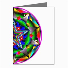 Icosidodecahedron Greeting Cards (Pkg of 8) from ArtsNow.com Left