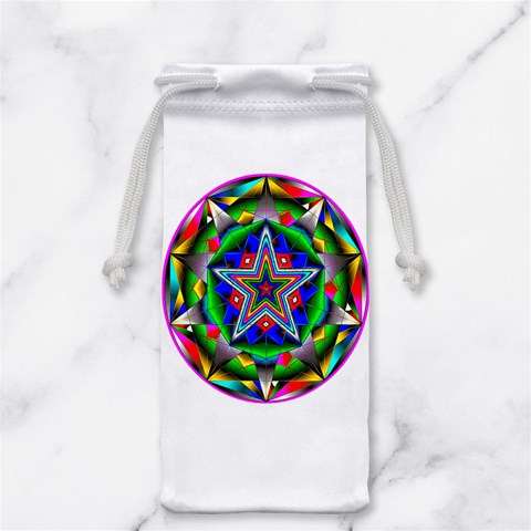 Icosidodecahedron Jewelry Bag from ArtsNow.com Front