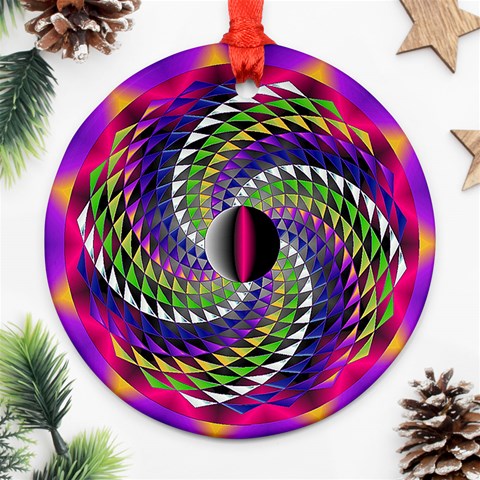 Infinity Ornament (Round) from ArtsNow.com Front