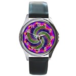 Infinity Round Metal Watch