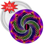 Infinity 3  Button (10 pack)