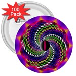 Infinity 3  Button (100 pack)