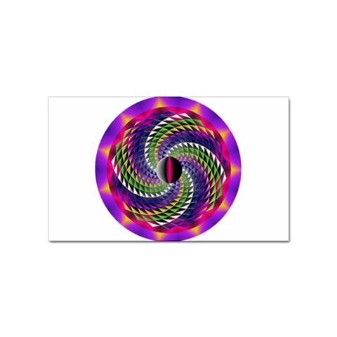 Infinity Sticker (Rectangular) from ArtsNow.com Front