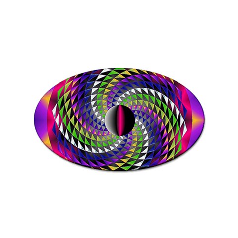 Infinity Sticker Oval (100 pack) from ArtsNow.com Front