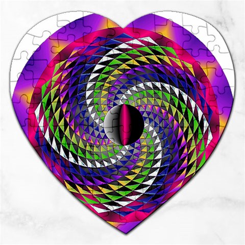 Infinity Jigsaw Puzzle (Heart) from ArtsNow.com Front