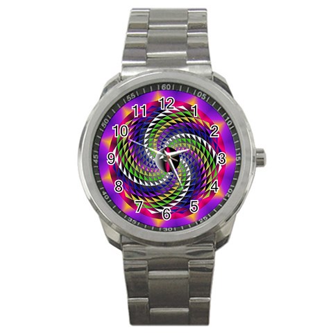 Infinity Sport Metal Watch from ArtsNow.com Front