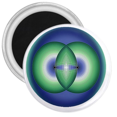 Interconnection 3  Magnet from ArtsNow.com Front