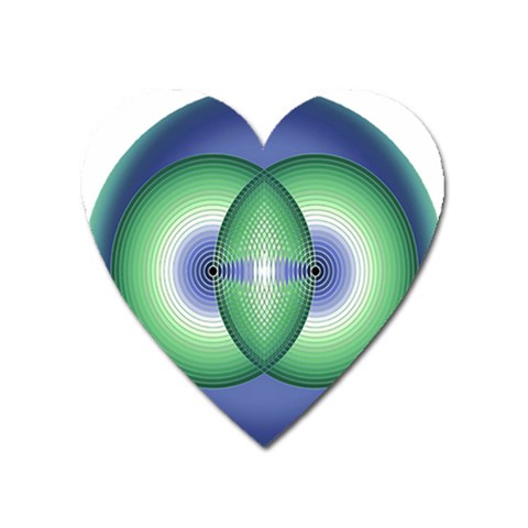 Interconnection Magnet (Heart) from ArtsNow.com Front