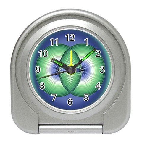 Interconnection Travel Alarm Clock from ArtsNow.com Front