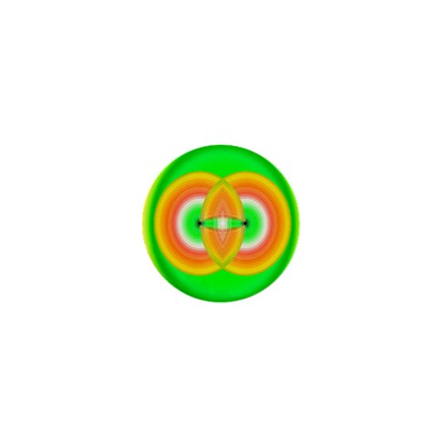 Interconnection 1  Mini Button from ArtsNow.com Front