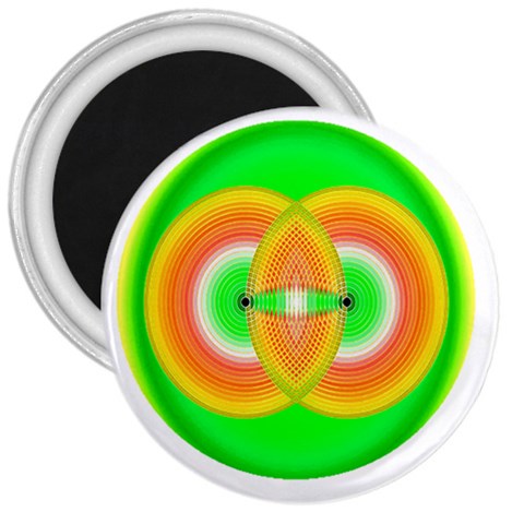 Interconnection 3  Magnet from ArtsNow.com Front