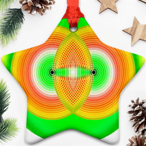 Interconnection Ornament (Star) from ArtsNow.com Front