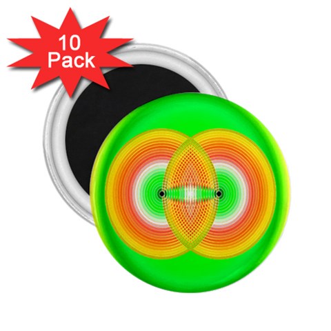 Interconnection 2.25  Magnet (10 pack) from ArtsNow.com Front