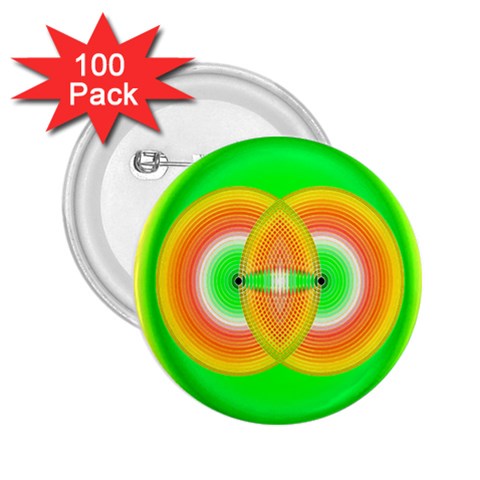 Interconnection 2.25  Button (100 pack) from ArtsNow.com Front