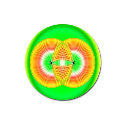Interconnection Magnet 3  (Round) from ArtsNow.com Front