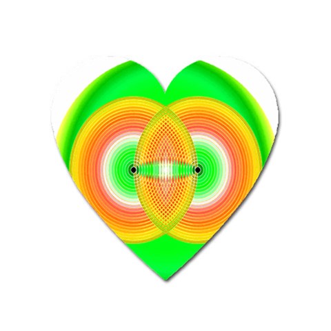 Interconnection Magnet (Heart) from ArtsNow.com Front