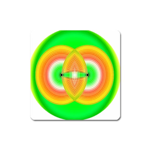 Interconnection Magnet (Square) from ArtsNow.com Front