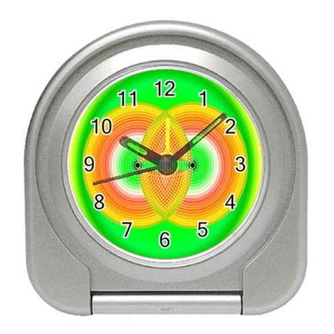 Interconnection Travel Alarm Clock from ArtsNow.com Front