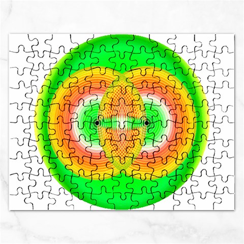 Interconnection Jigsaw Puzzle (Rectangular) from ArtsNow.com Front