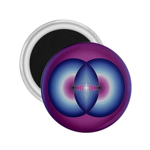 Interconnection 2.25  Magnet from ArtsNow.com Front