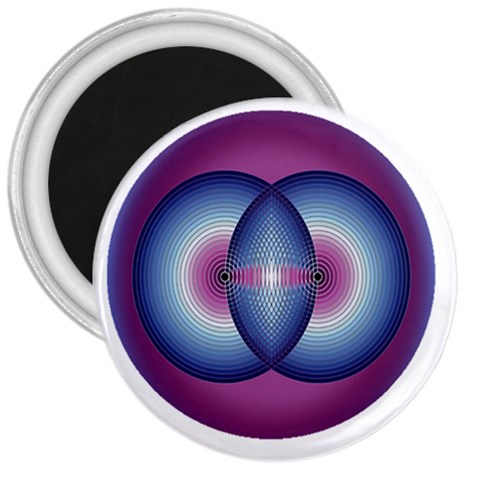 Interconnection 3  Magnet from ArtsNow.com Front