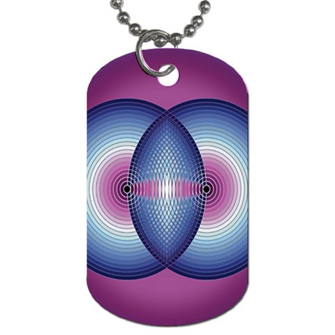 Interconnection Dog Tag (One Side) from ArtsNow.com Front