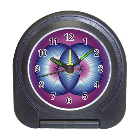 Interconnection Travel Alarm Clock from ArtsNow.com Front