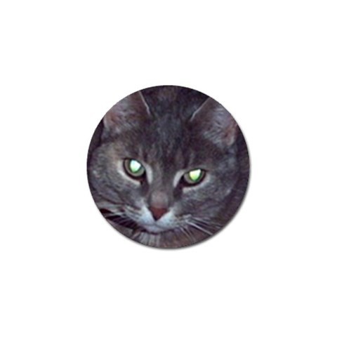 Cat With Glowing Eyes Golf Ball Marker (10 pack) from ArtsNow.com Front