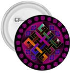 Endless Knot 3  Button