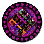 Endless Knot Magnet 5  (Round)