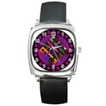 Endless Knot Square Metal Watch