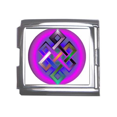 EndlessKnot_2 Mega Link Italian Charm (18mm) from ArtsNow.com Front
