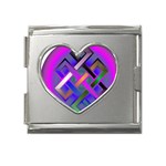 EndlessKnot_2 Mega Link Heart Italian Charm (18mm)