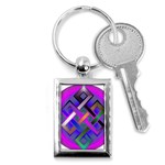 EndlessKnot_2 Key Chain (Rectangle)