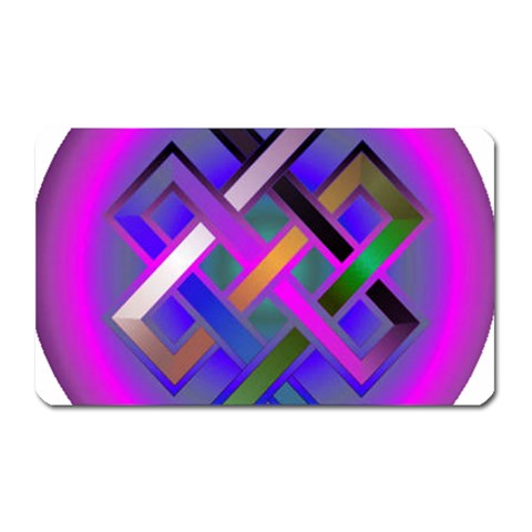 EndlessKnot_2 Magnet (Rectangular) from ArtsNow.com Front