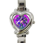 EndlessKnot_2 Heart Italian Charm Watch