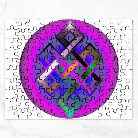 EndlessKnot_2 Jigsaw Puzzle (Rectangular) from ArtsNow.com Front