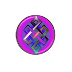 EndlessKnot_2 Hat Clip Ball Marker (4 pack)