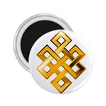 Endless Knot gold 2.25  Magnet