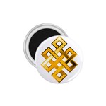 Endless Knot gold 1.75  Magnet