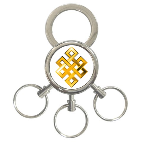 Endless Knot gold 3 Front